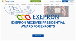 Desktop Screenshot of exepron.com